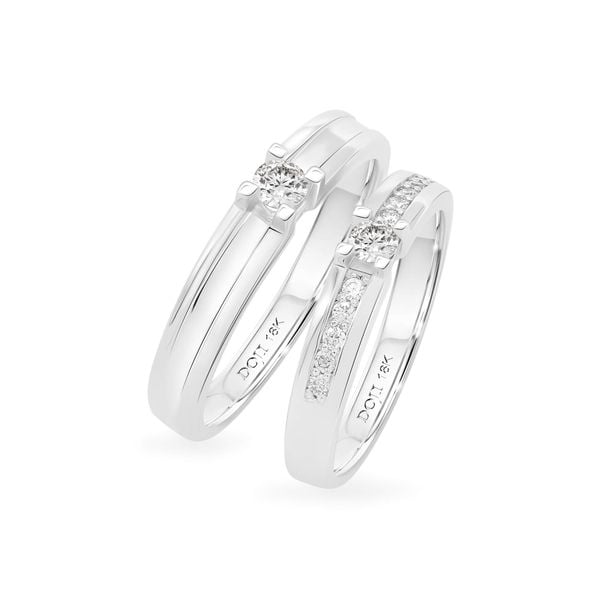 Nhẫn cưới 14K DOJI AWMG111389F2ML1 - AWFG111389F2ML1