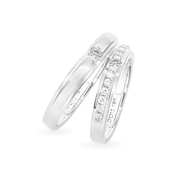 Nhẫn cưới 14K DOJI AWMG111483F2ML1 - AWFG111483F2ML1