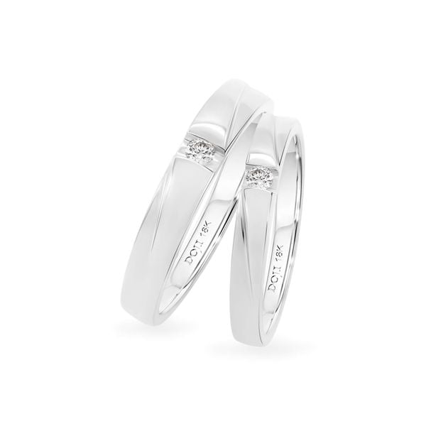 Nhẫn cưới 14K DOJI AWMG111489F2ML1 - AWFG111489F2ML1