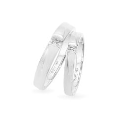 Nhẫn cưới 14K DOJI AWMG111489F2ML1 - AWFG111489F2ML1