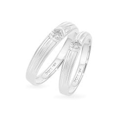 Nhẫn cưới 14K DOJI AWMG111502F2ML1 - AWFG111502F2ML1