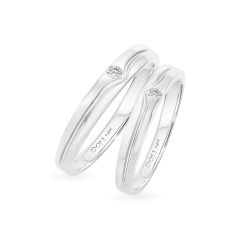 Nhẫn cưới 14K DOJI AWMG111506F2ML1 - AWFG111506F2ML1