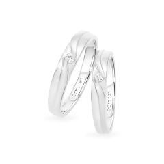 Nhẫn cưới 14K DOJI AWMG111510F2ML1 - AWFG111510F2ML1