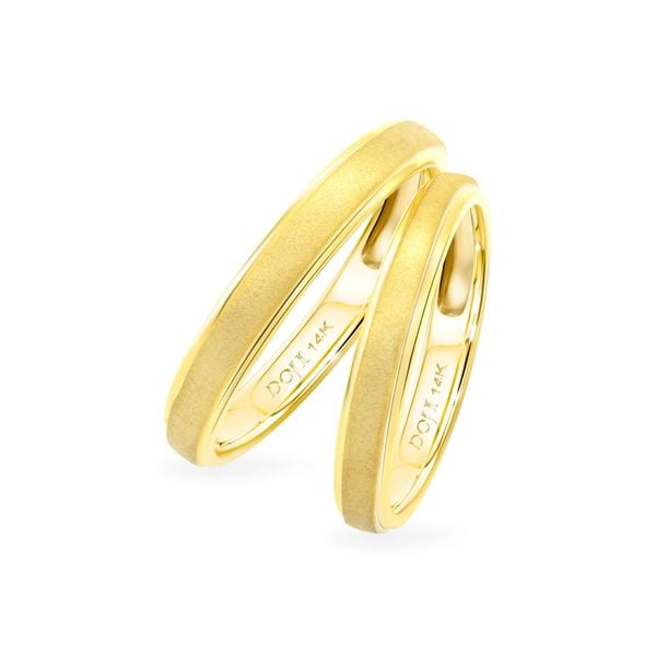 Nhẫn cưới 14K DOJI AWMG111603F1KK1 - AWFG111603F1KK1