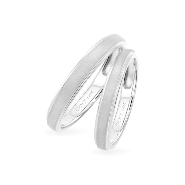 Nhẫn cưới 14K DOJI AWMG111603F2KK1 - AWFG111603F2KK1