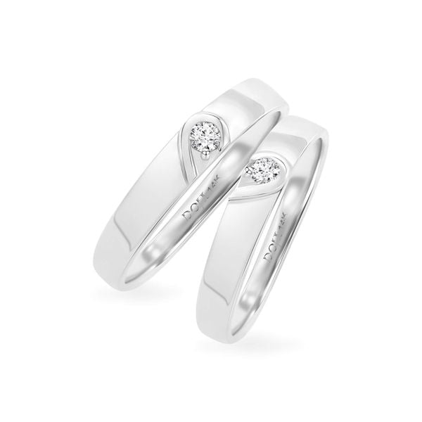 Nhẫn cưới 14K DOJI AWMG111621F2ML1 - AWFG111621F2ML1