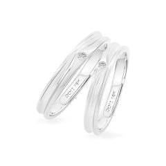 Nhẫn cưới 14K DOJI AWMG111637F2ML1 - AWFG111637F2ML1