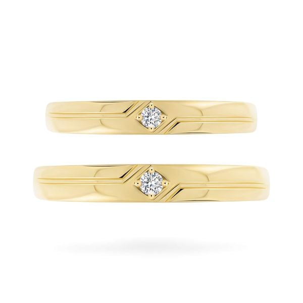 Nhẫn cưới 14K DOJI AWMG111853F1ML1 - AWFG111853F1ML1