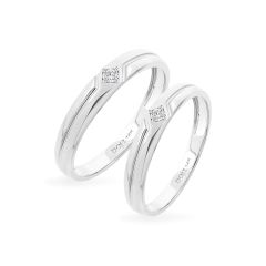 Nhẫn cưới 14K DOJI AWMG111853F2ML1 - AWFG111853F2ML1