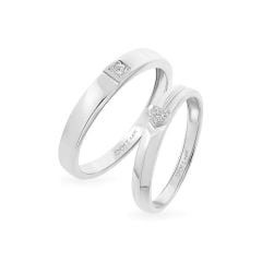 Nhẫn cưới 14K DOJI AWMG111854F2ML1 - AWFG111854F2ML1