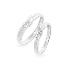 Nhẫn cưới 14K DOJI AWMG111856F2KK1 - AWFG111856F2ML1