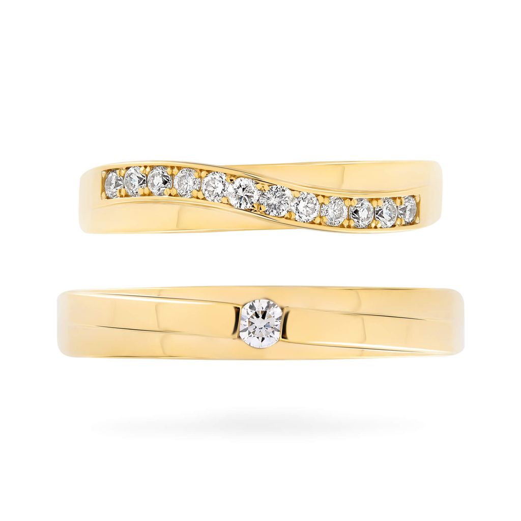 Nhẫn cưới 14K DOJI AWMG111861F1ML1 - AWFG111861F1ML1 