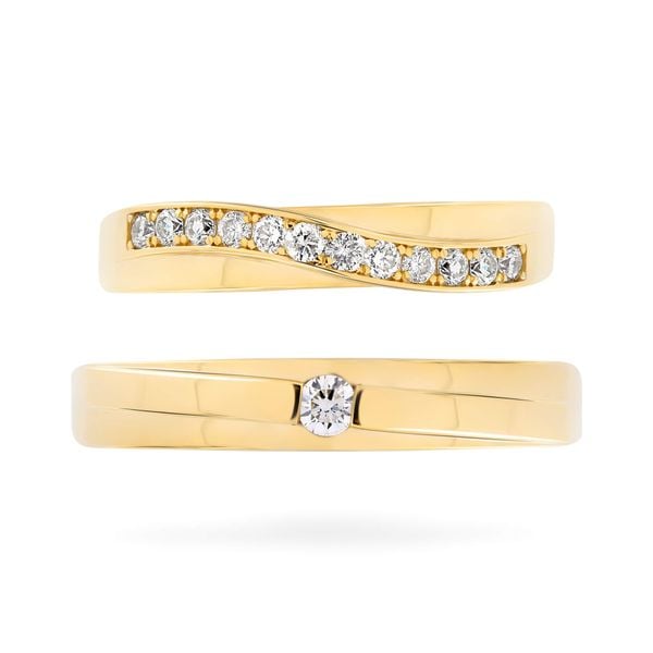 Nhẫn cưới 14K DOJI AWMG111861F1ML1 - AWFG111861F1ML1