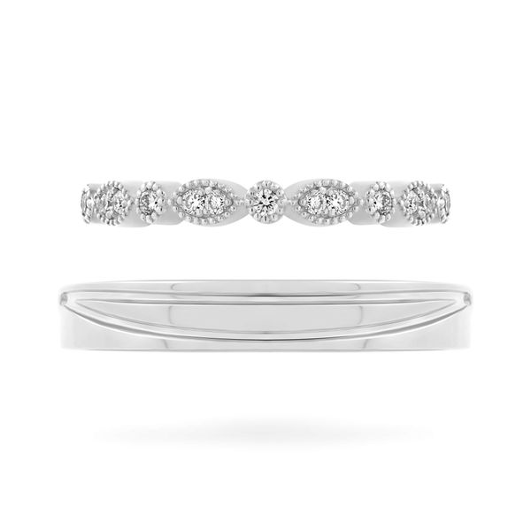 Nhẫn cưới 14K DOJI AWMG111862F2KK1 - AWFG111862F2ML1