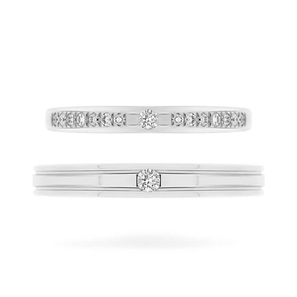 Nhẫn cưới 14K DOJI AWMG111864F2ML1 - AWFG111864F2ML1 