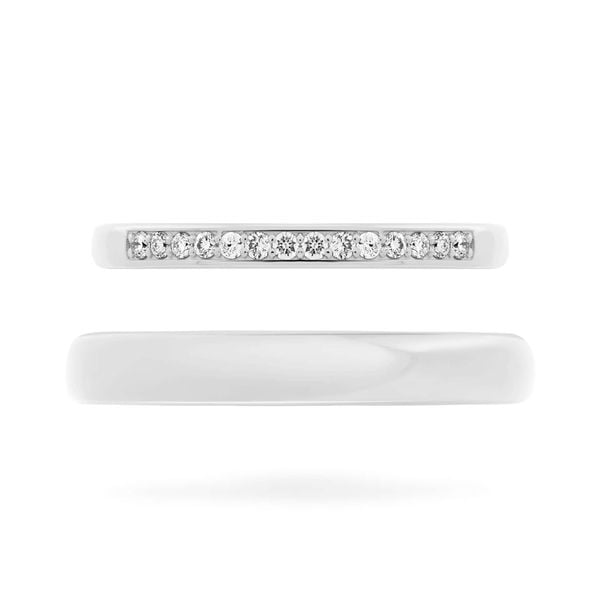 Nhẫn cưới 14K DOJI AWMG111867F2KK1 - AWFG111867F2ML1