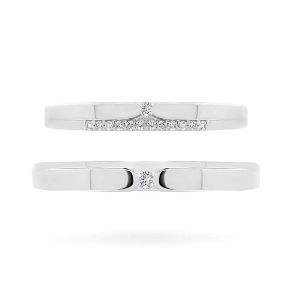 Nhẫn cưới 18K DOJI AWMG111868D2ML1 - AWFG111868D2ML1