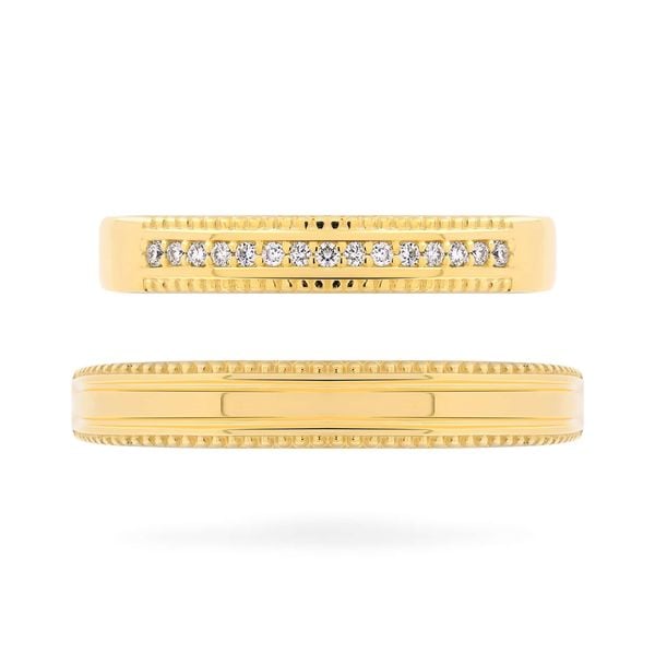 Nhẫn cưới 14K DOJI AWMG111869F1KK1 - AWFG111869F1ML1