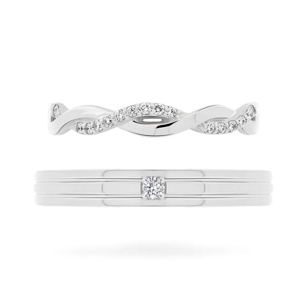 Nhẫn cưới 14K DOJI AWMG111870F2ML1 - AWFG111870F2ML1