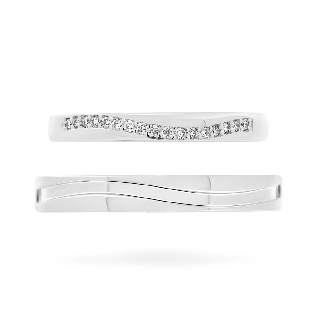 Nhẫn cưới 14K DOJI AWMG111871F2KK1 - AWFG111871F2ML1 