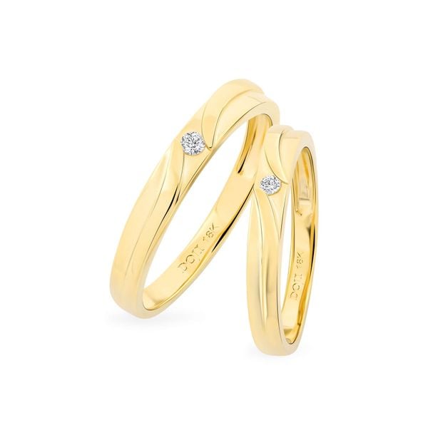 Nhẫn cưới 18K DOJI AWMG111872D1ML1 - AWFG111872D1ML1