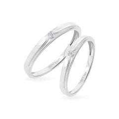 Nhẫn cưới 14K DOJI AWMG111873F2ML1 - AWFG111873F2ML1