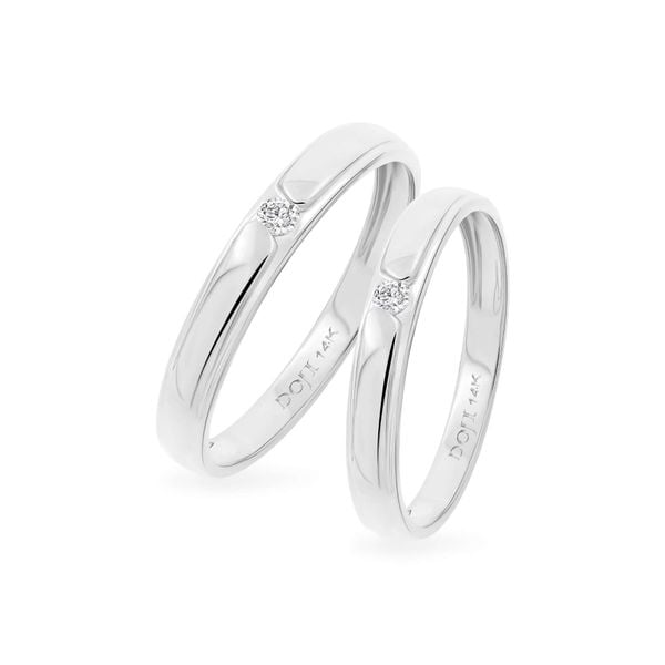Nhẫn cưới 14K DOJI AWMG111874F2ML1 - AWFG111874F2ML1