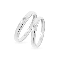 Nhẫn cưới 14K DOJI AWMG111874F2ML1 - AWFG111874F2ML1