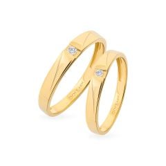 Nhẫn cưới 14K DOJI AWMG111875F1ML1 - AWFG111875F1ML1