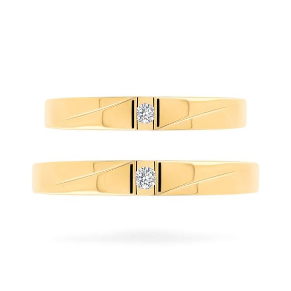 Nhẫn cưới 14K DOJI AWMG111875F1ML1 - AWFG111875F1ML1