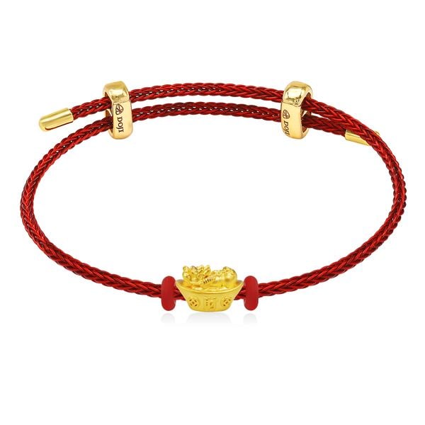 Vòng charm tỳ hưu vàng 24K DOJI BCB5000420A1XX1