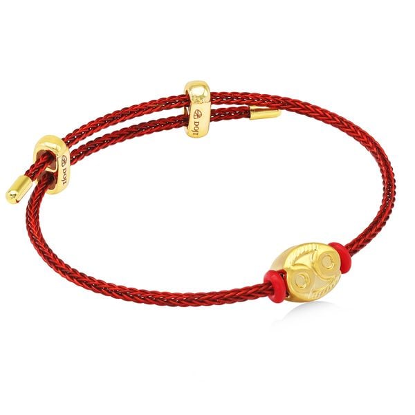 Vòng charm cung hoàng đạo Cự Giải vàng 24K DOJI BCB5005190A1XX1