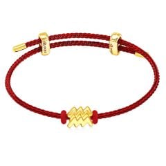 Vòng charm cung hoàng đạo Bảo Bình vàng 24K DOJI BCB5005260A1XX1
