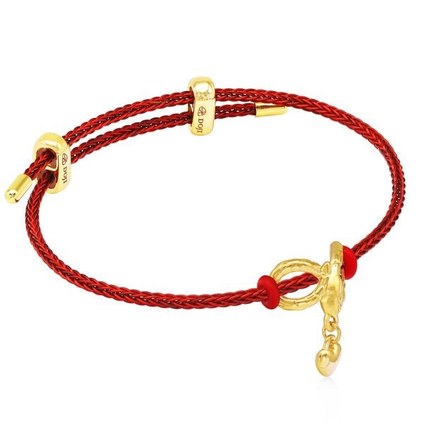 Vòng charm kim tỵ vàng 24K DOJI BCB5005690A1XX1