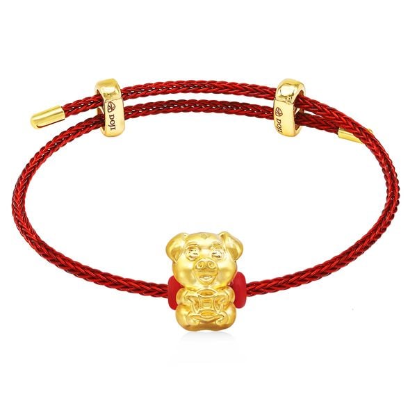 Vòng charm kim hợi vàng 24K DOJI BCB5005700A1XX1