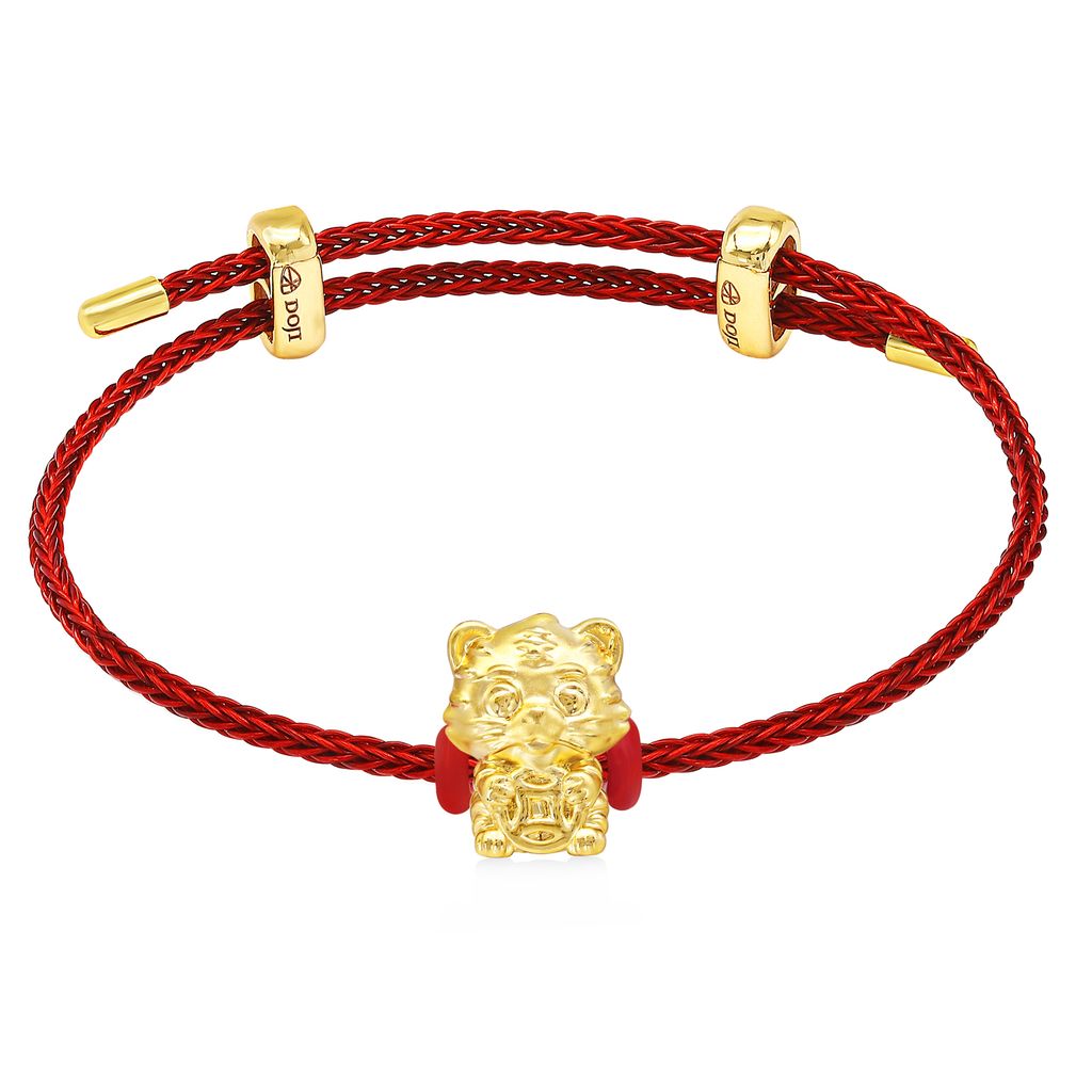 Vòng charm kim dần vàng 24K DOJI BCB5005770A1XX1 
