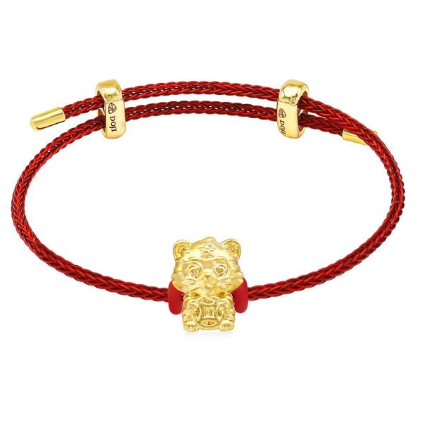 Vòng charm kim dần vàng 24K DOJI BCB5005770A1XX1