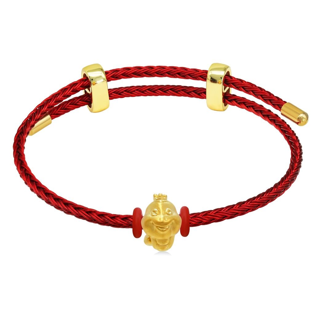 Vòng charm kim tỵ vàng 24K DOJI BCB5002580A1XX1 