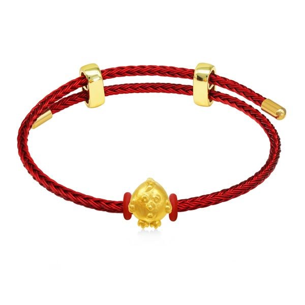 Vòng charm kim dậu vàng 24K DOJI BCB5002690A1XX1