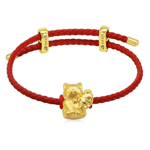 Vòng charm kim mão vàng 24K DOJI BCB6004580A1XX1