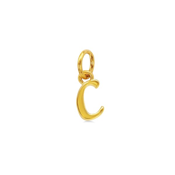 Hạt charm chữ C vàng 24K DOJI BCE5005310A1XX1