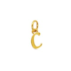 Hạt charm chữ C vàng 24K DOJI BCE5005310A1XX1
