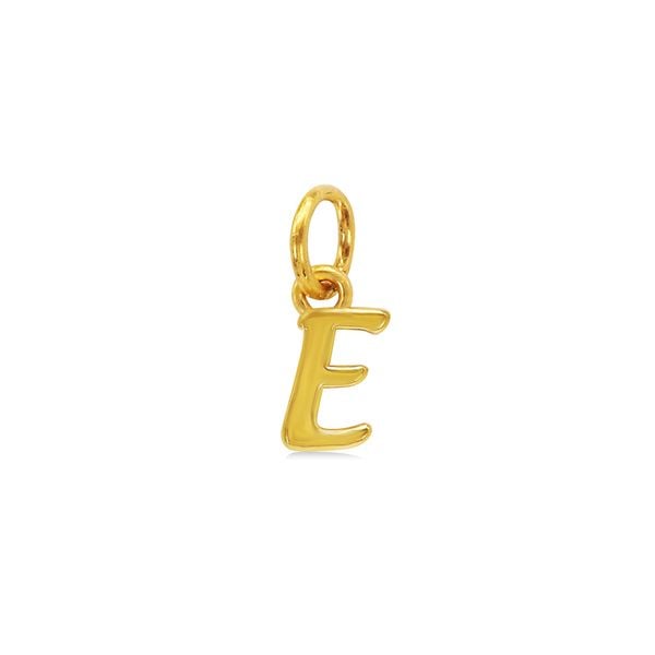 Hạt charm chữ E vàng 24K DOJI BCE5005330A1XX1