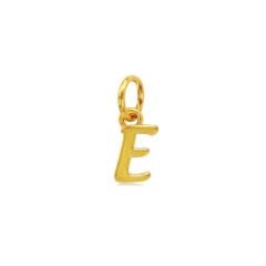 Hạt charm chữ E vàng 24K DOJI BCE5005330A1XX1
