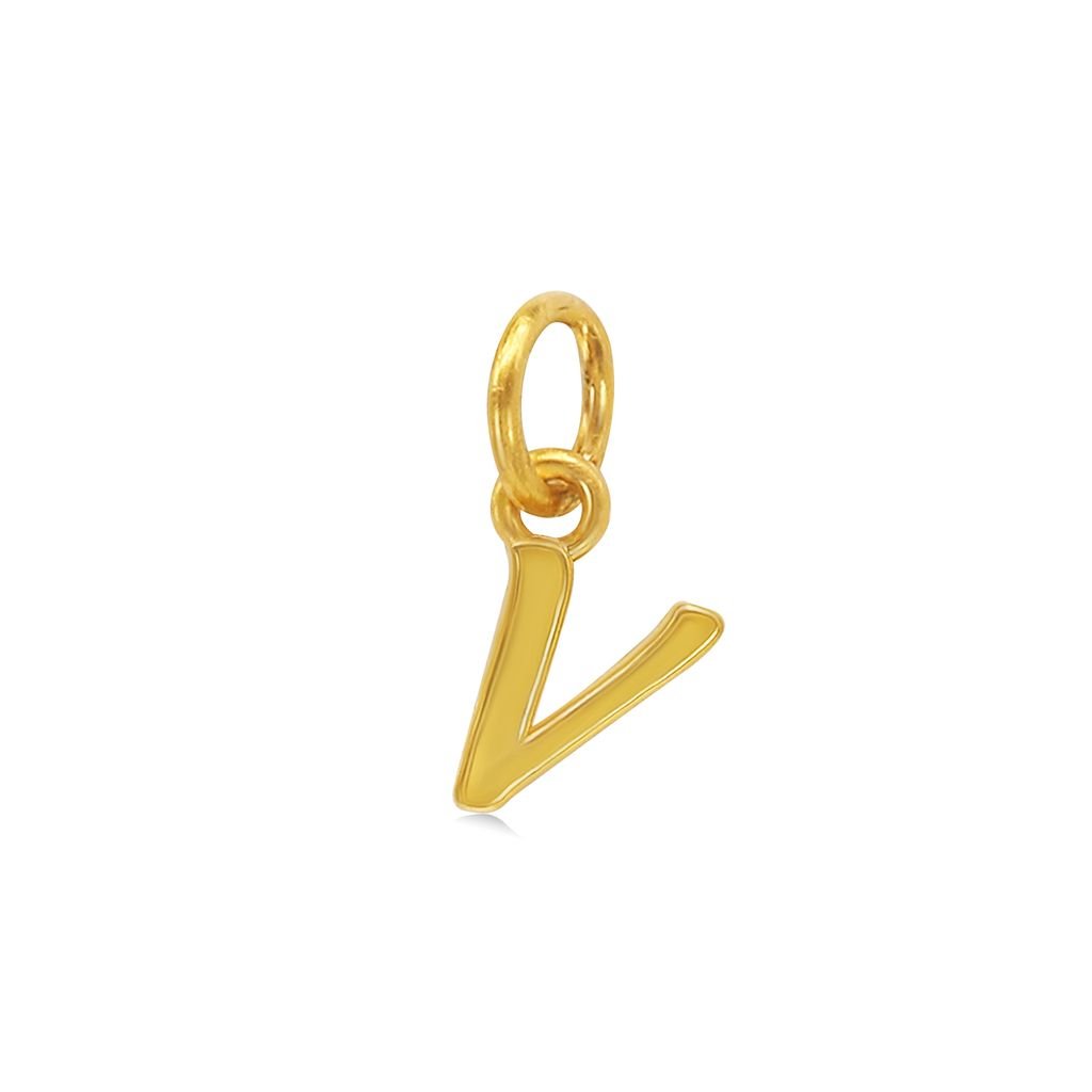 Hạt charm chữ V vàng 24K DOJI BCE5005500A1XX1 