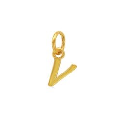 Hạt charm chữ V vàng 24K DOJI BCE5005500A1XX1