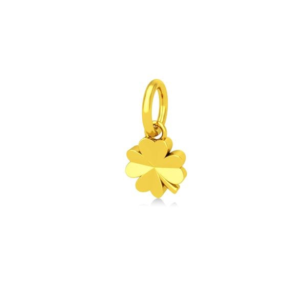 Hạt charm cỏ bốn lá vàng 24K DOJI BCE5005670A1XX1