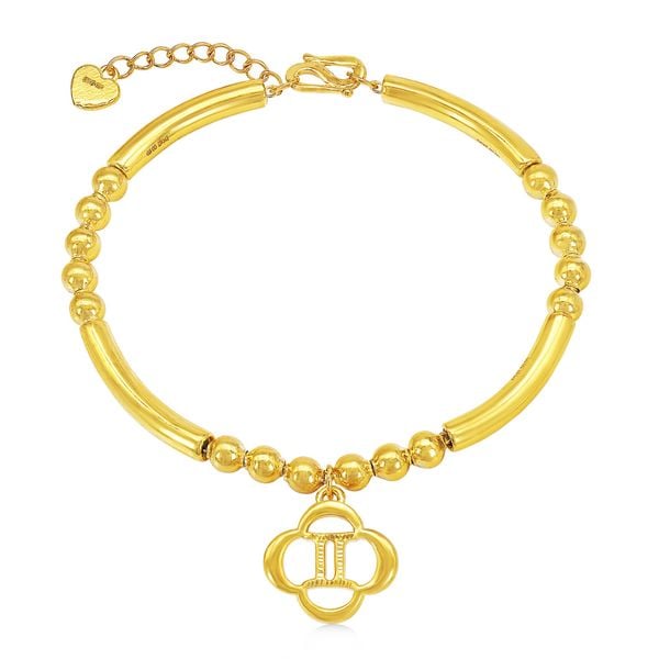 Lắc tay cung hoàng đạo Song Tử vàng 24K DOJI BFB7000390A1XX0