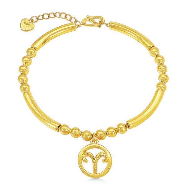 Lắc tay cung hoàng đạo Bạch Dương vàng 24K DOJI BFB7000410A1XX0