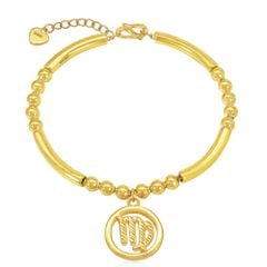 Lắc tay cung hoàng đạo Xử Nữ vàng 24K DOJI BFB7000420A1XX0